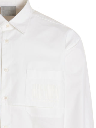 Blusa de algodón blanca