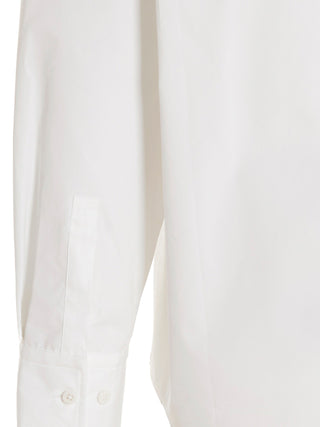 Blusa de algodón blanca
