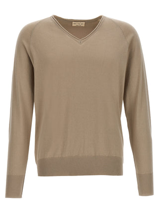 Beige Cotton Cardigan