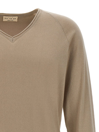 Beige Cotton Cardigan
