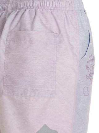 Purple Polyethylene Shorts