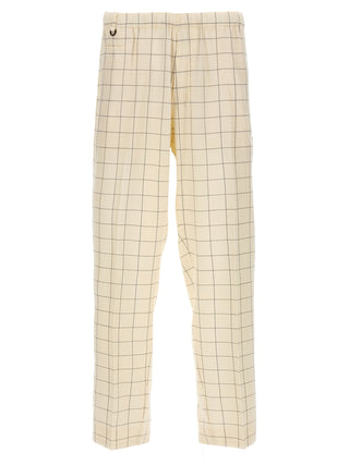 Bicolor Rayon Casual Pants