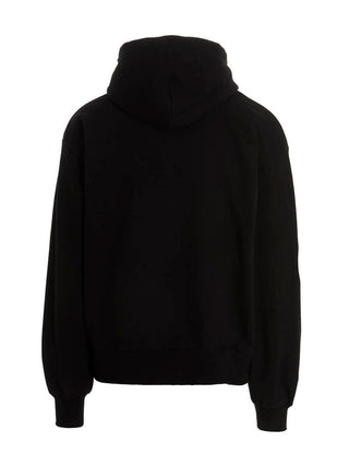 Black Cotton Sweatshirt