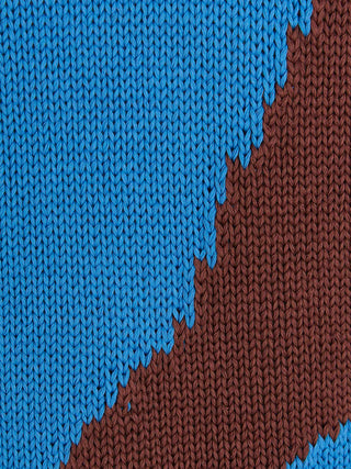 Multicolor Cotton Sleeveles Sweater