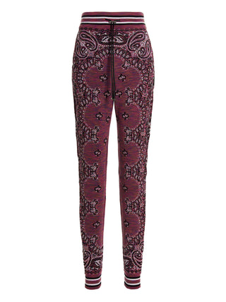 Purple Cotton Joggers (Workout Pants)