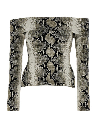 Multicolor Viscose Blouse