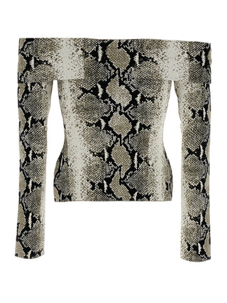 Multicolor Viscose Blouse