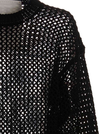 Black Cotton Cardigan