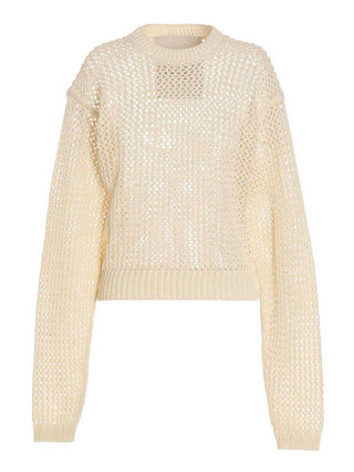 White Cotton Cardigan