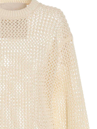 White Cotton Cardigan