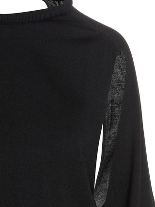 Black Silk Cardigan