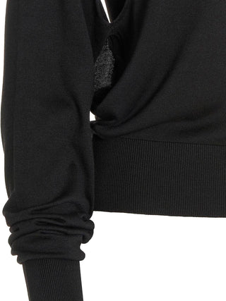 Black Silk Cardigan
