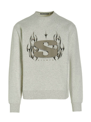 Gray Cotton Sweatshirt