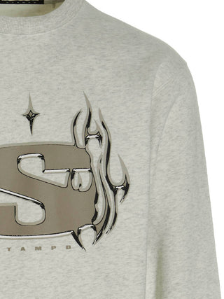 Gray Cotton Sweatshirt