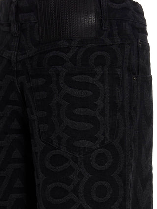 Jeans de algodón negro