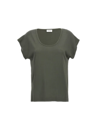 Bicolor Viscose T-Shirt