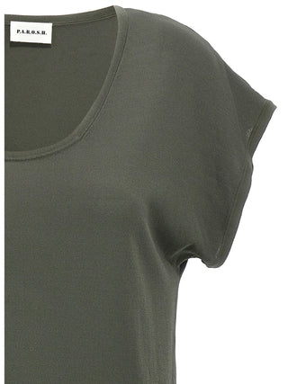 Bicolor Viscose T-Shirt