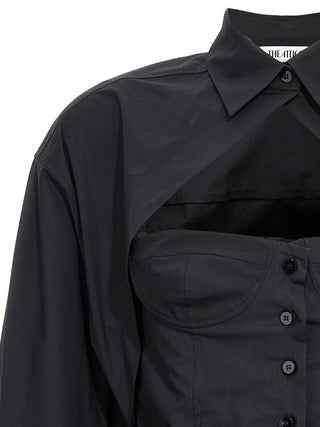 Black Cotton Blouse