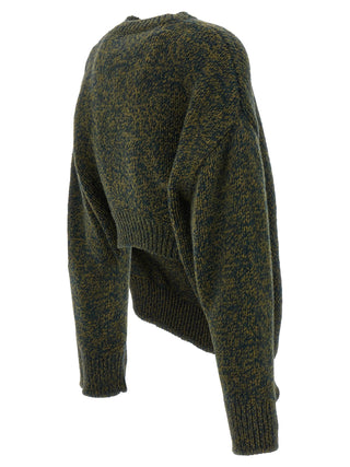 Bicolor Elastane Cardigan