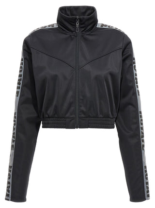 Black Polyester Sweatshirt