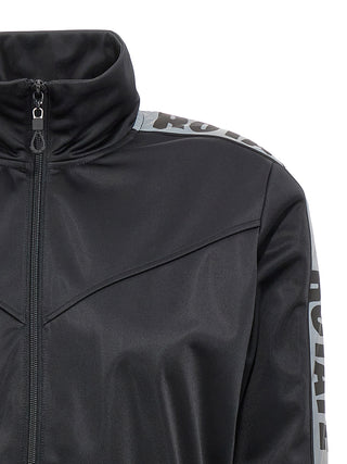 Black Polyester Sweatshirt