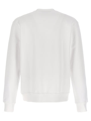 White Cotton Sweatshirt