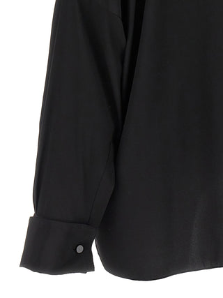 Black Silk Blouse
