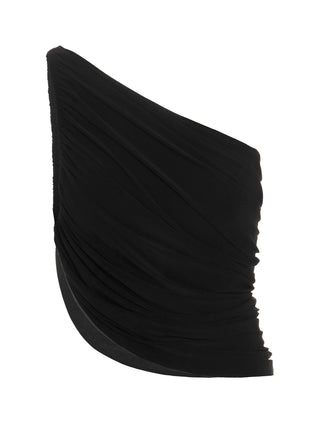Black Polyamide Tank Tops