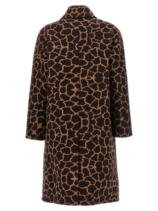 Brown Virgin Wool Coat