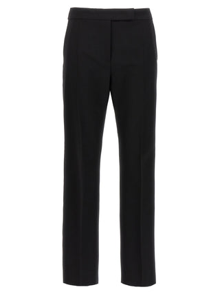 Black Virgin Wool Dress Pants