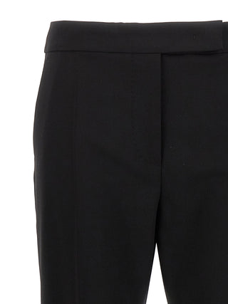 Black Virgin Wool Dress Pants
