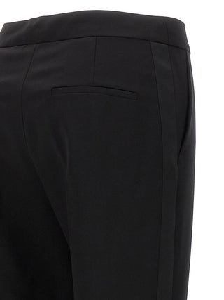Black Virgin Wool Dress Pants
