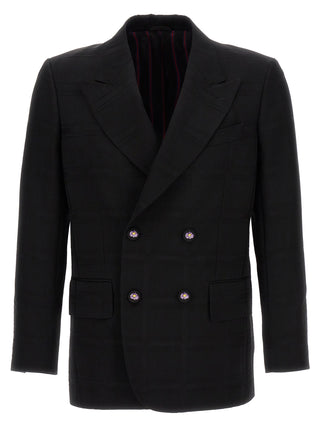 Black Virgin Wool Blazer