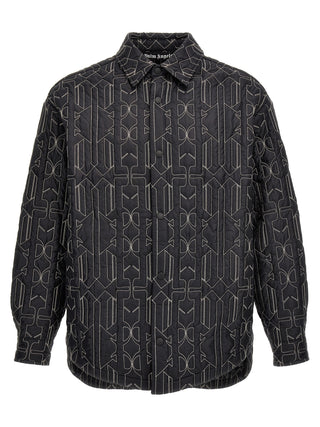 Gray Polyamide Shell Jacket