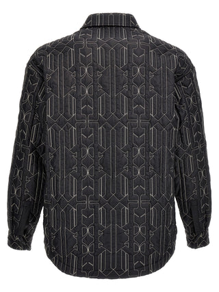 Gray Polyamide Shell Jacket