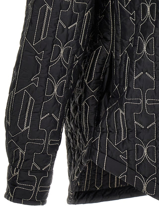 Gray Polyamide Shell Jacket