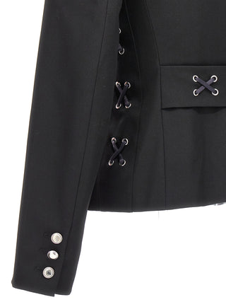 Black Wool Blazer