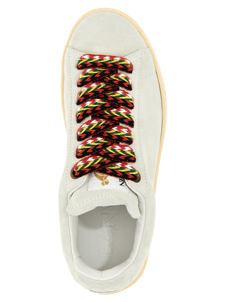 Zapatillas blancas de piel de becerro