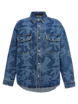 Blue Cotton Denim Jacket