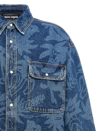 Blue Cotton Denim Jacket