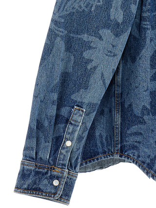 Blue Cotton Denim Jacket