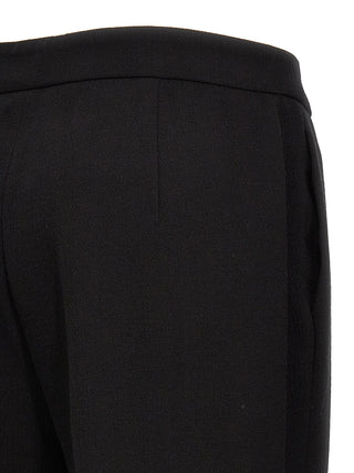 Black Viscose Dress Pants
