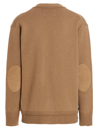 Beige Wool Cardigan