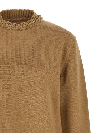 Beige Wool Cardigan