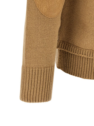 Beige Wool Cardigan