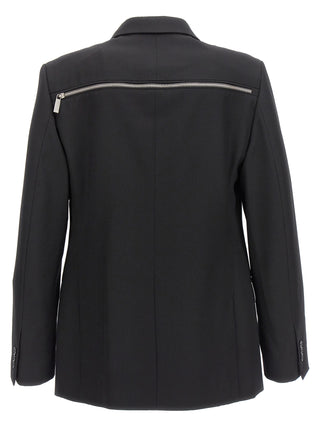Black Virgin Wool Blazer