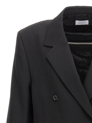 Black Virgin Wool Blazer