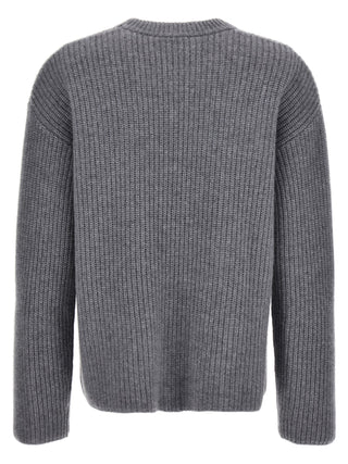 Gray Cashmere Cardigan