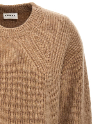 Beige Cashmere Cardigan