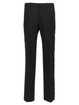 Black Virgin Wool Dress Pants